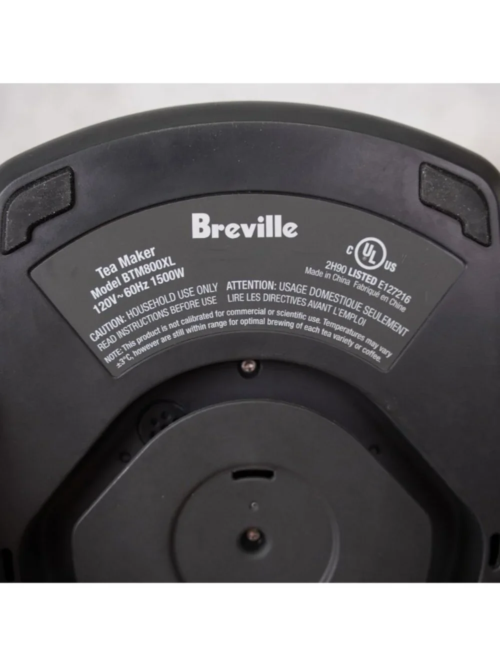 Breville One-Touch Tea Maker Brushed Stainless Steel Model BTM800XL Tested $329